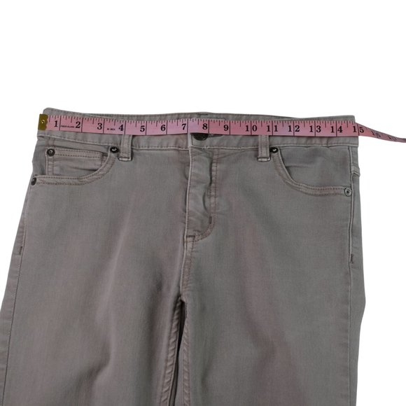 Free People 61855-16515125 Beige Destroyed Skinny Jeans Size W27 - Picture 8 of 11